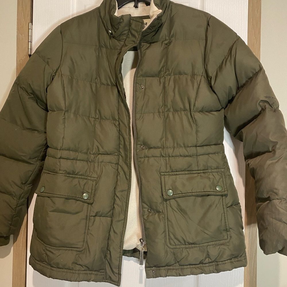 Route 66 Womens Jacket sz S Puffer Quilted Sherpa lined Chunky utility warm